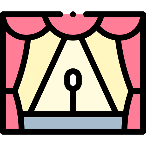 Stage - free icon