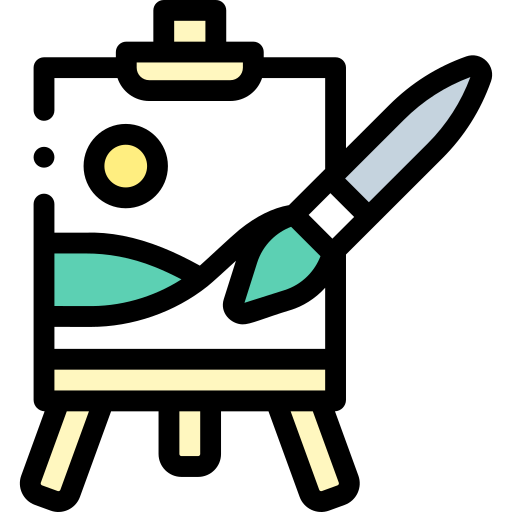 la peinture Icône gratuit