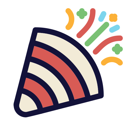 Confetti free icon