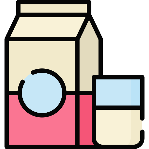 Milk free icon Milk free icon