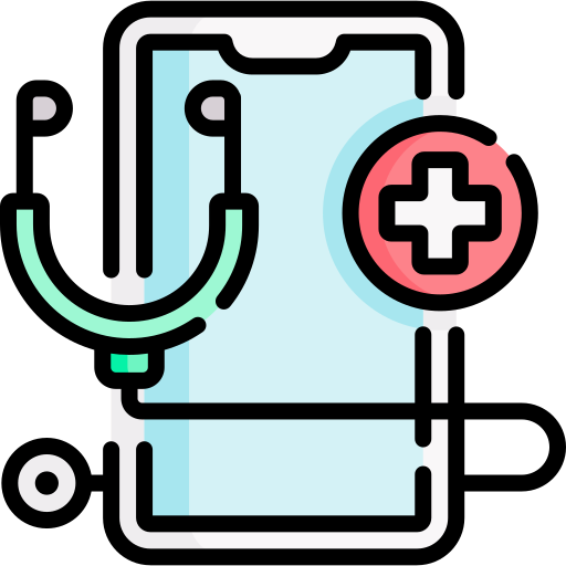 aplicación médica icono gratis