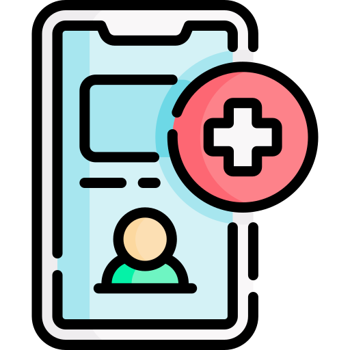 aplicación médica icono gratis