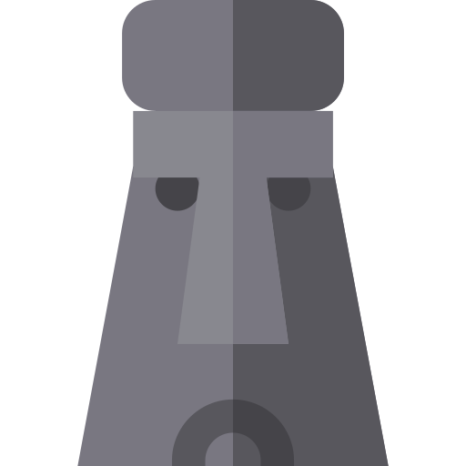 Moai Basic Straight Flat icon