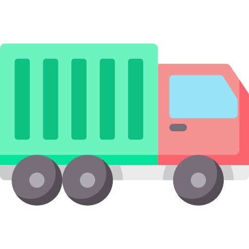 un camion Icône gratuit un camion Icône gratuit