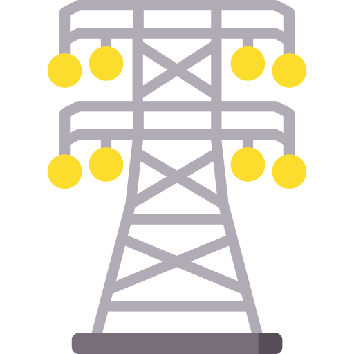 torre electrica icono gratis