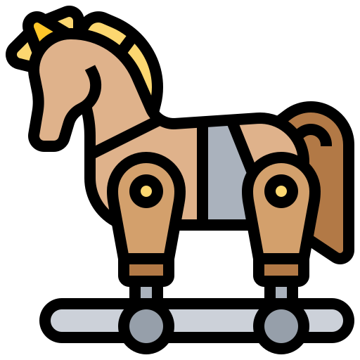 caballo de troya icono gratis