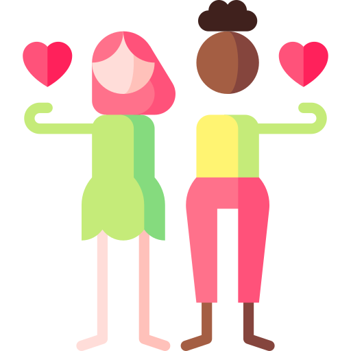 lesbianas icono gratis