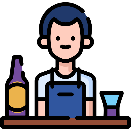 barman icono gratis