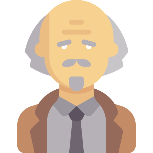 Old man Special Flat icon