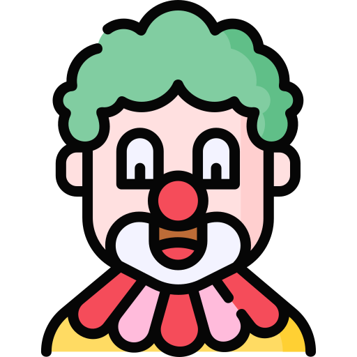 Clown Special Lineal color icon