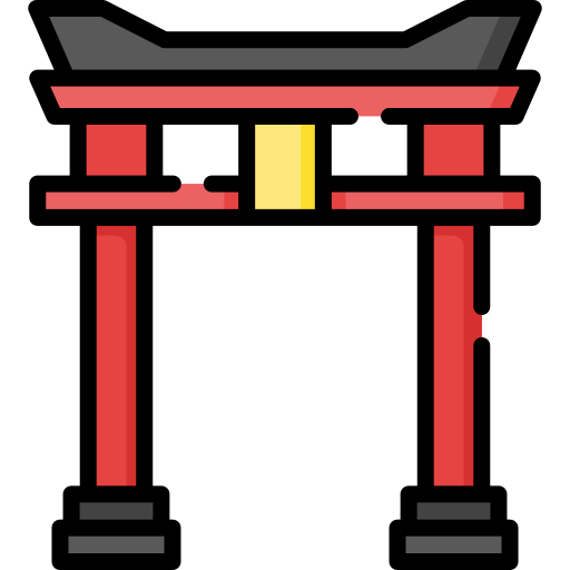 puerta torii icono gratis