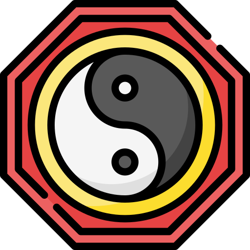 yin yang icono gratis