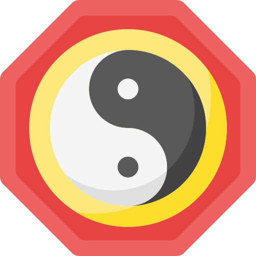 yin yang icono gratis