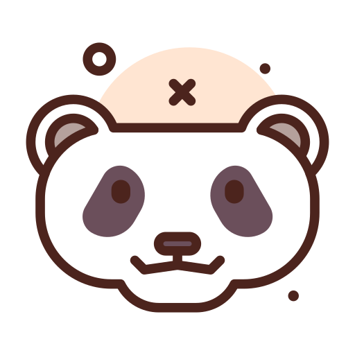 panda icono gratis