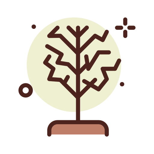 arbol seco icono gratis