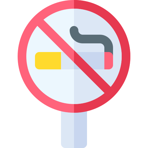 No smoking free icon No smoking free icon