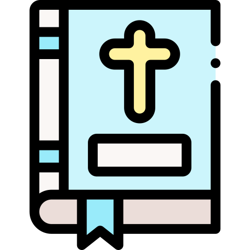 Bible Detailed Rounded Lineal color icon