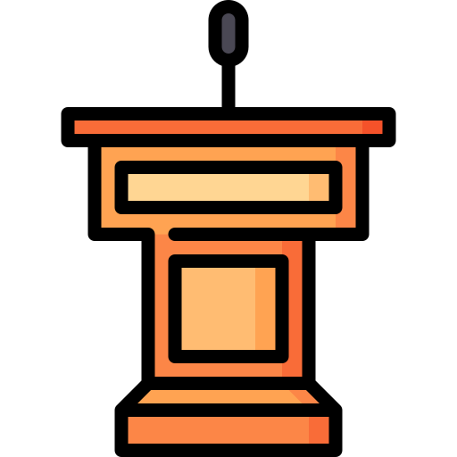 Lectern - Free communications icons