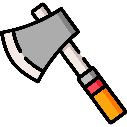 Axe Special Lineal Color Icon