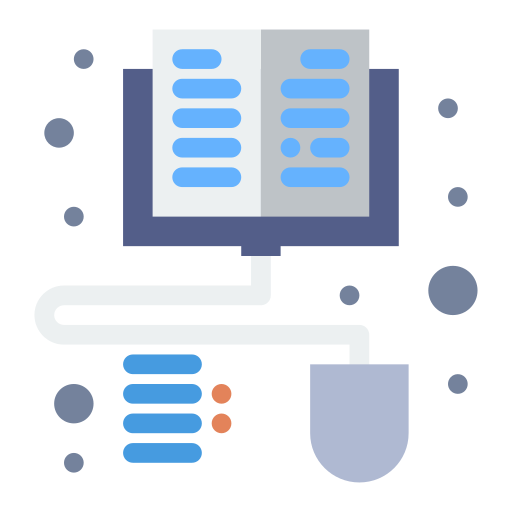 educación en línea icono gratis