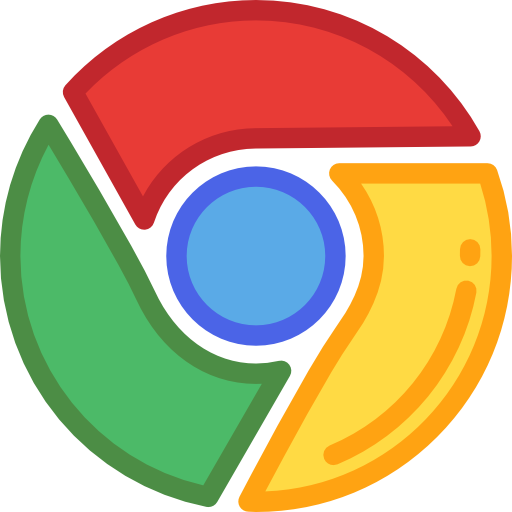 chrome flat icon