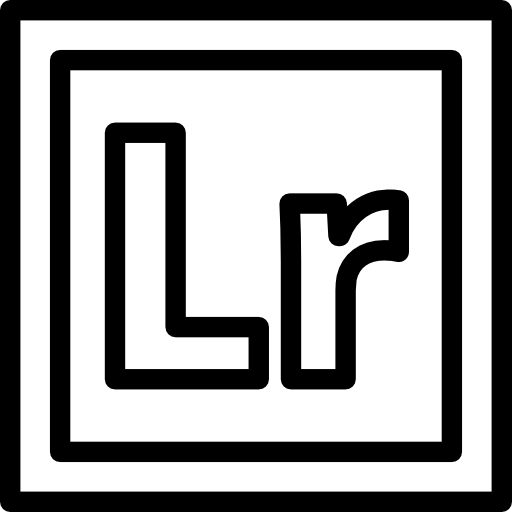 Adobe lightroom Detailed Rounded Lineal icon
