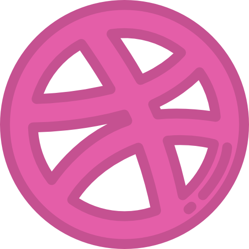 dribbble grátis ícone