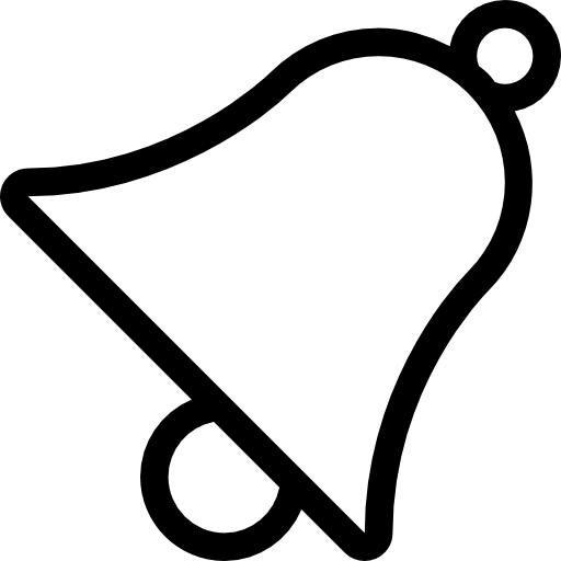 Bell Undertone Outline icon