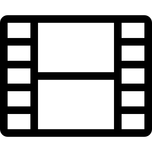 tira de película icono gratis