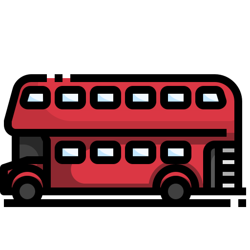 Double decker bus - free icon