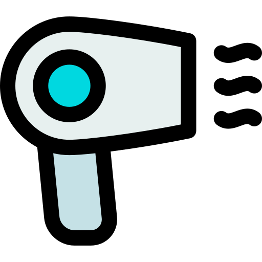 secador de pelo icono gratis