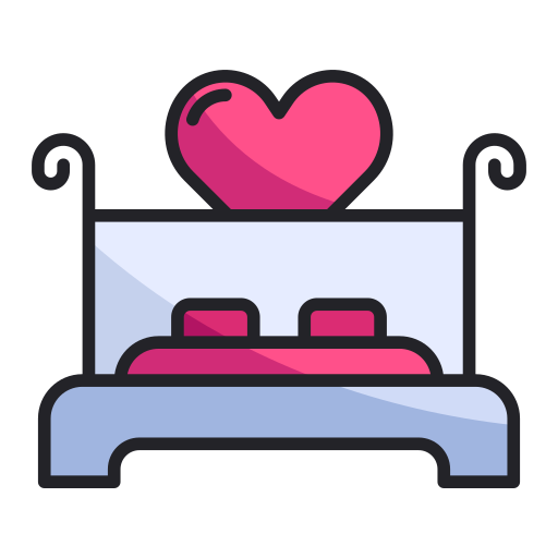 Bedroom Generic Outline Color icon