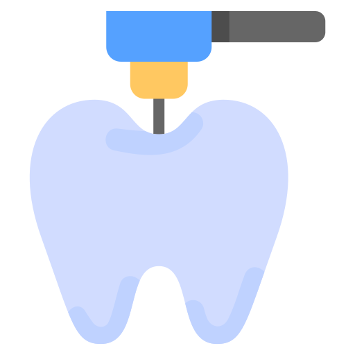 cirugía dental icono gratis