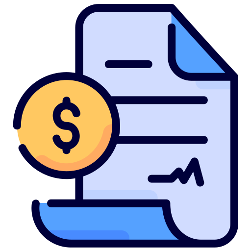 Contract Generic Outline Color icon