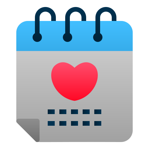 Calendar Andinur Flat Gradient icon