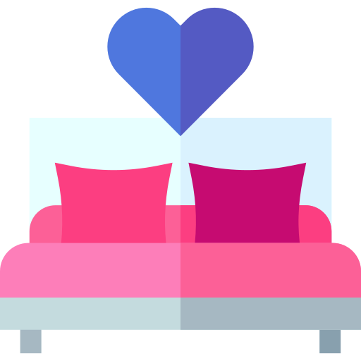 cama matrimonial icono gratis