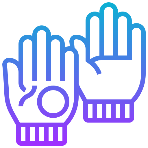 Glove free icon