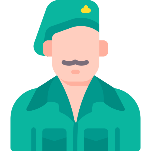 militar icono gratis