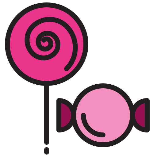 Candy free icon Candy free icon