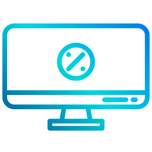 venta en línea icono gratis