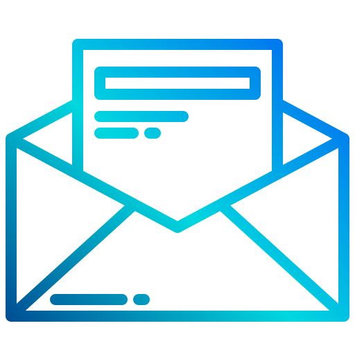 Email xnimrodx Lineal Gradient icon