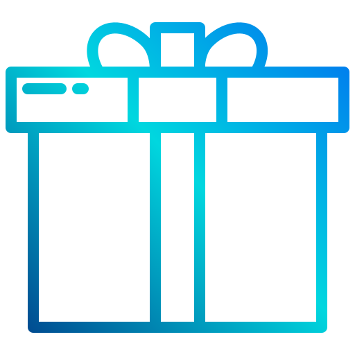 caja de regalo icono gratis