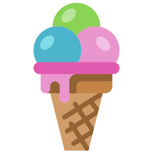 Ice cream Generic Flat icon