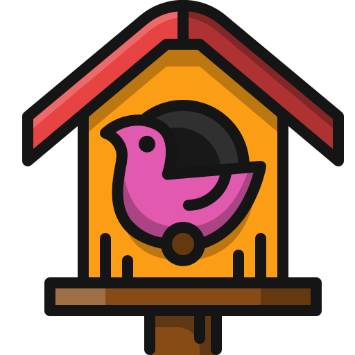 Bird house free icon