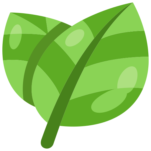 hojas icono gratis