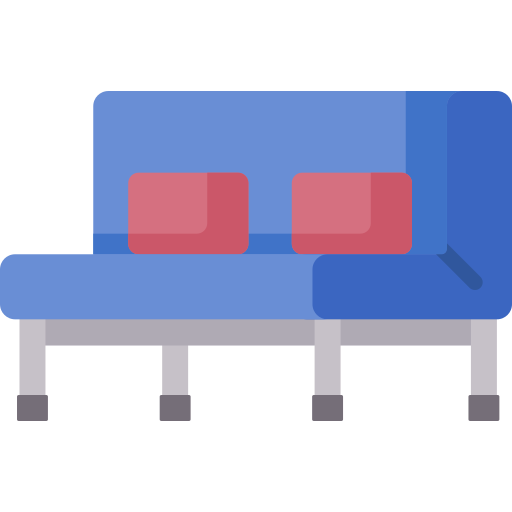 sofa cama icono gratis