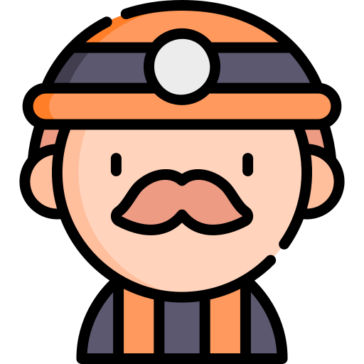 Firefighter Kawaii Lineal Color Icon 