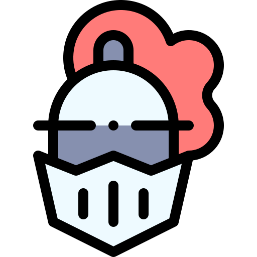 Knight Detailed Rounded Lineal color icon