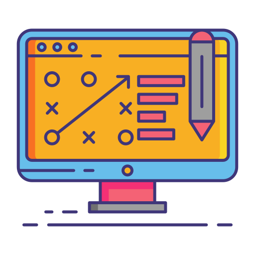 stratégie de contenu Icône gratuit stratégie de contenu Icône gratuit