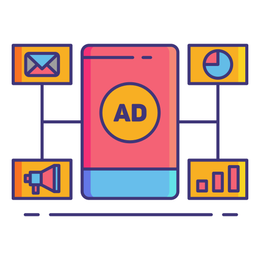 Advertising Flaticons Lineal Color Icon